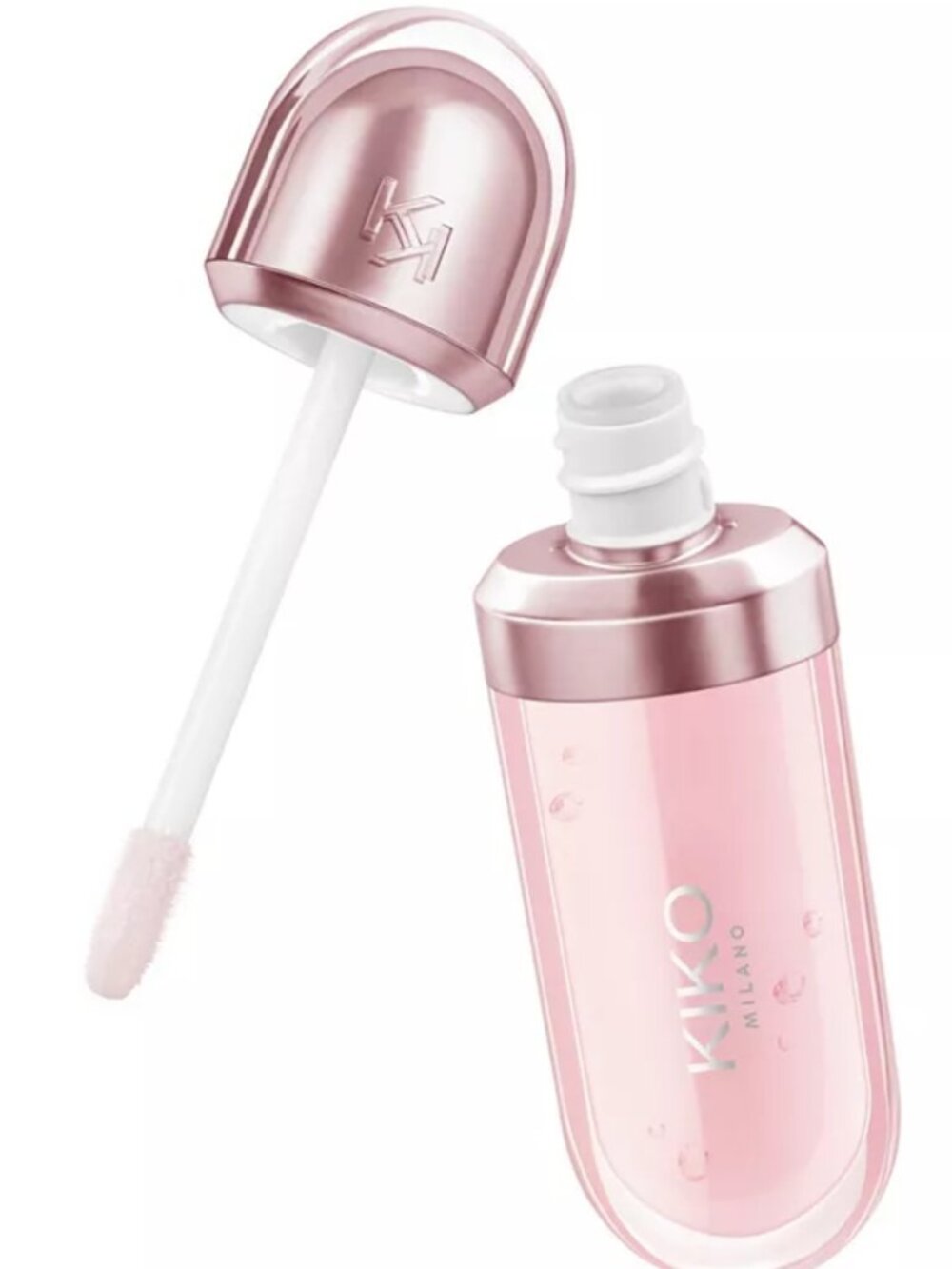 KIKO Milano Glossed Glass 3D Hydra Lip Oil, 0.22 oz. NIB